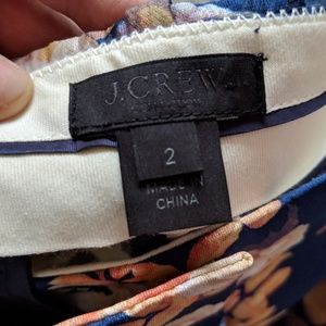 JCrew Floral Pant